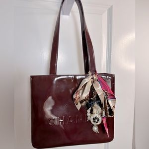 Chanel Patent Leather Mini Tote